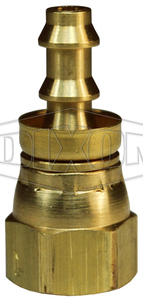 Female 37° JIC Swivel x Push-on Hose Barb